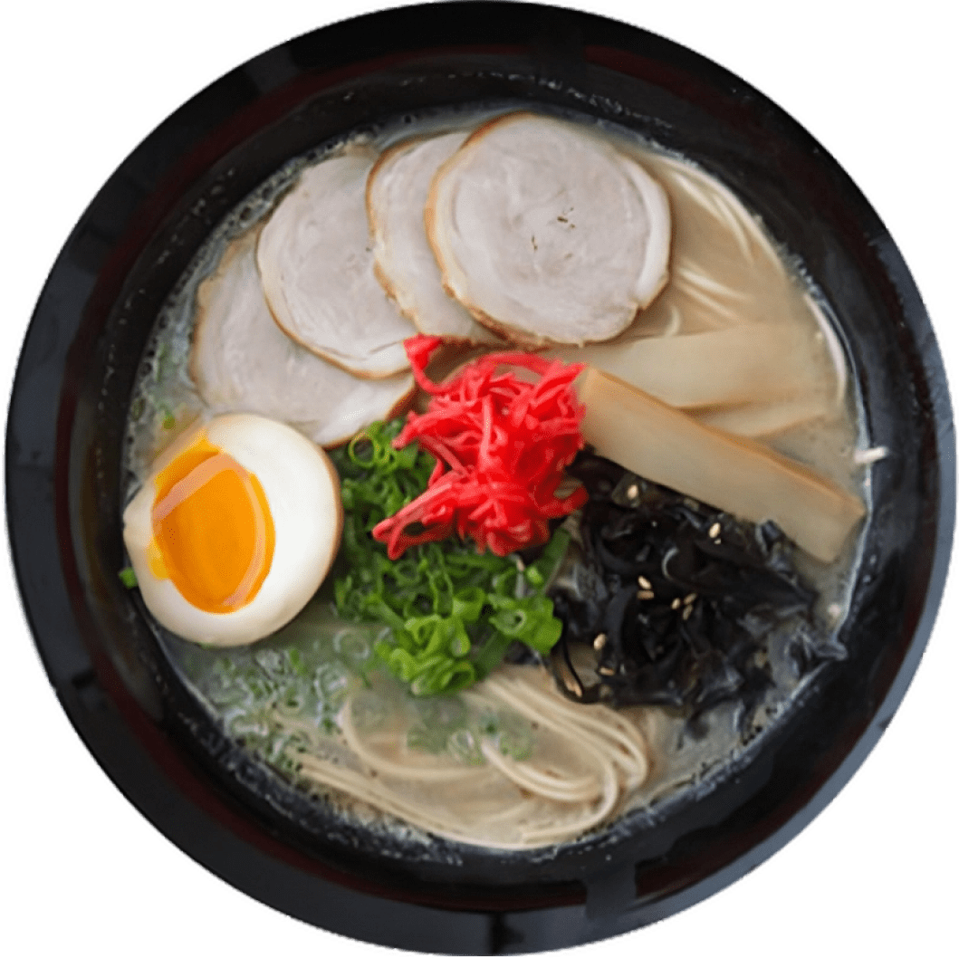 Spicy Miso Ramen - kräftige Umami von rotem Miso mit Chiliöl und einer japanischen Gemüsebeilage